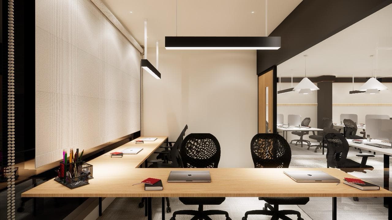 Private 3-seater cabin at CKP Workspace
